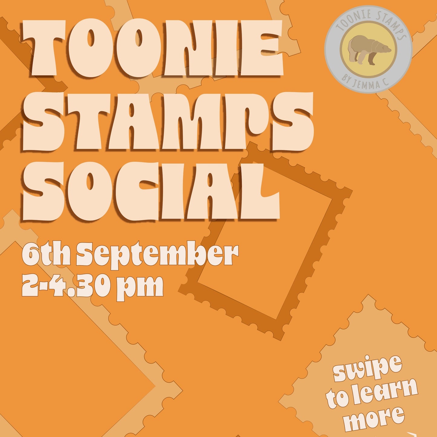Toonie Stamps Social at Underscore Projects