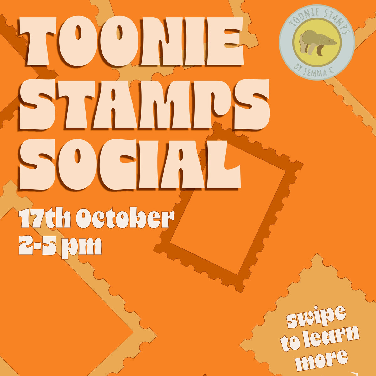Toonie Stamps Social at Underscore Projects