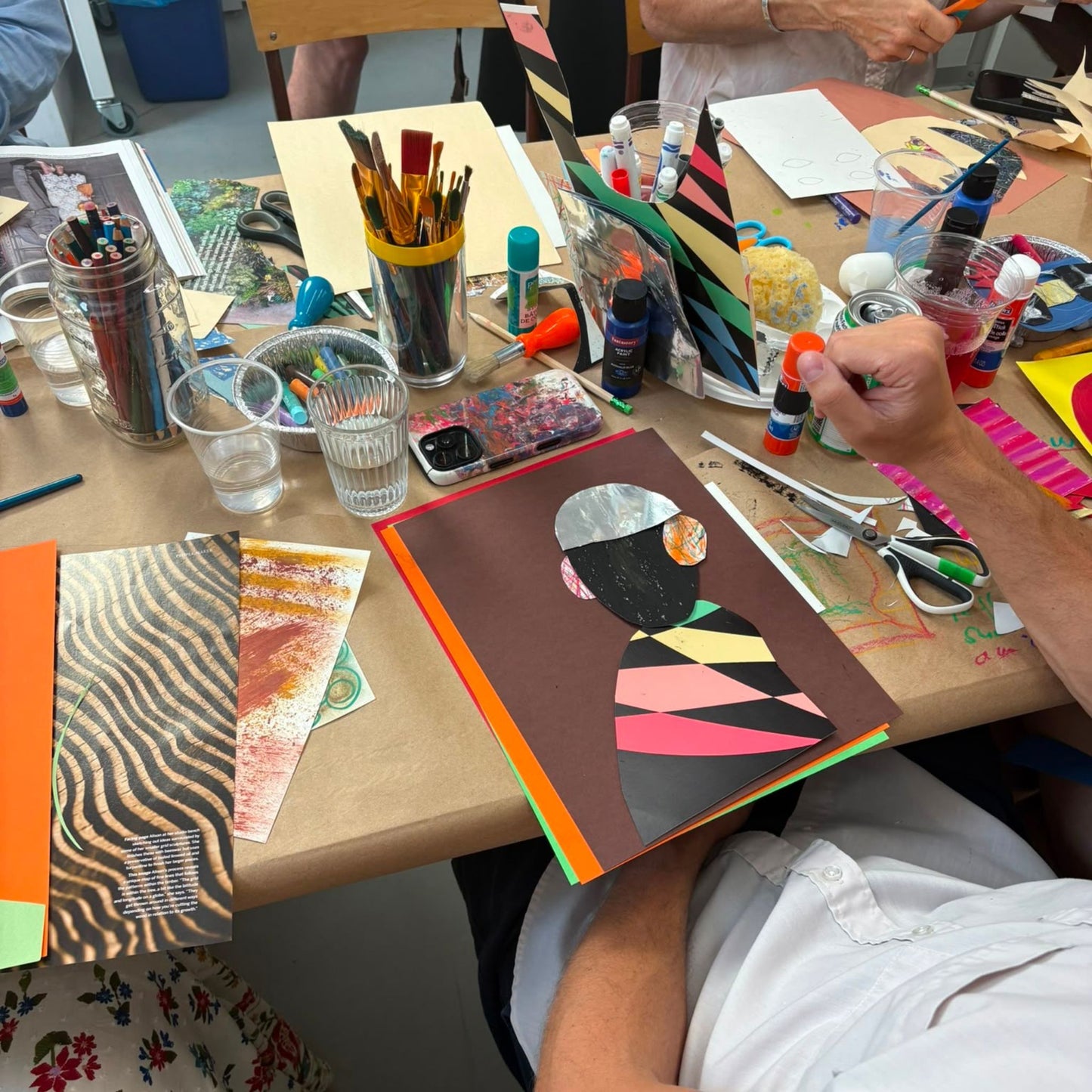 Paper Tiles: A Closing Workshop with Klara Vanzella Yang