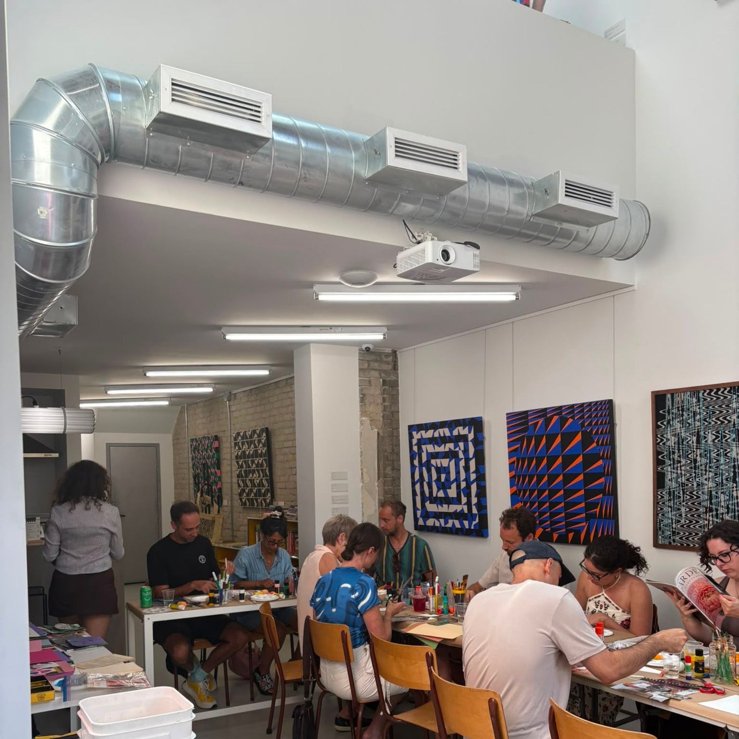 Paper Tiles: A Closing Workshop with Klara Vanzella Yang