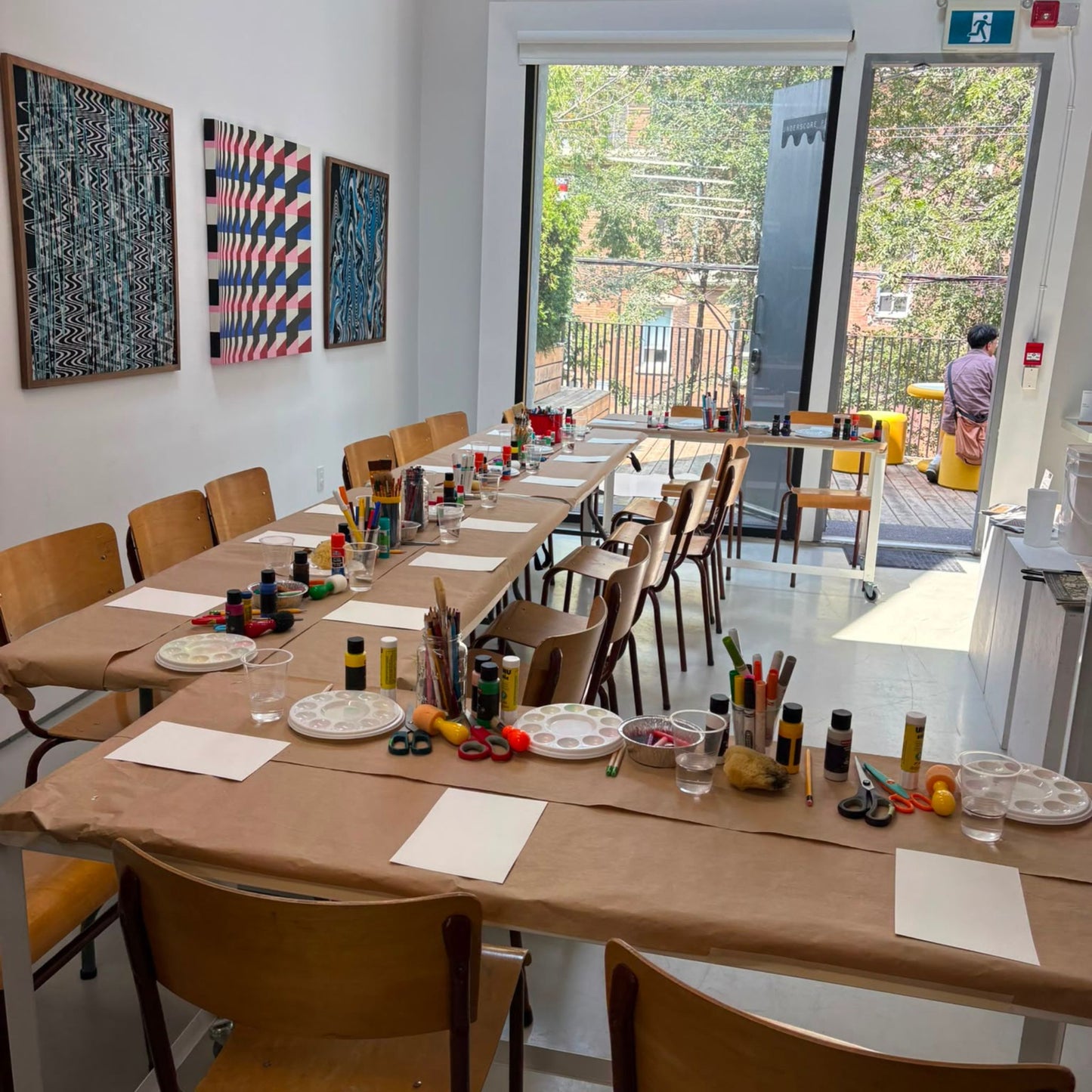 Paper Tiles: A Closing Workshop with Klara Vanzella Yang