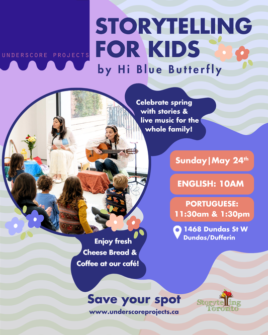 Storytelling for Kids by Hi Blue Butterfly | Contação de Histórias por Hi Blue Butterfly | Spring Edition EXTRA SESSION