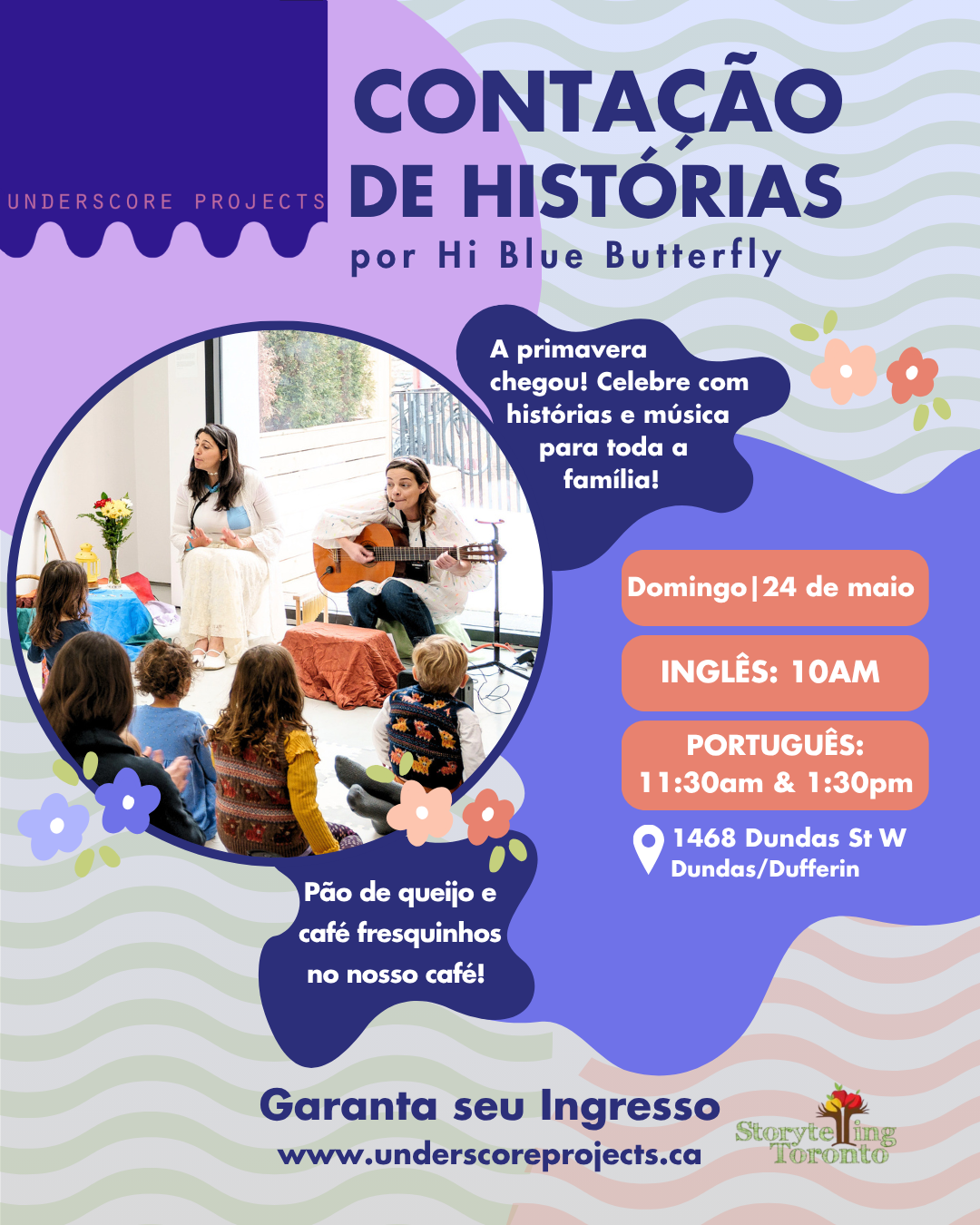 Storytelling for Kids by Hi Blue Butterfly | Contação de Histórias por Hi Blue Butterfly | Spring Edition EXTRA SESSION