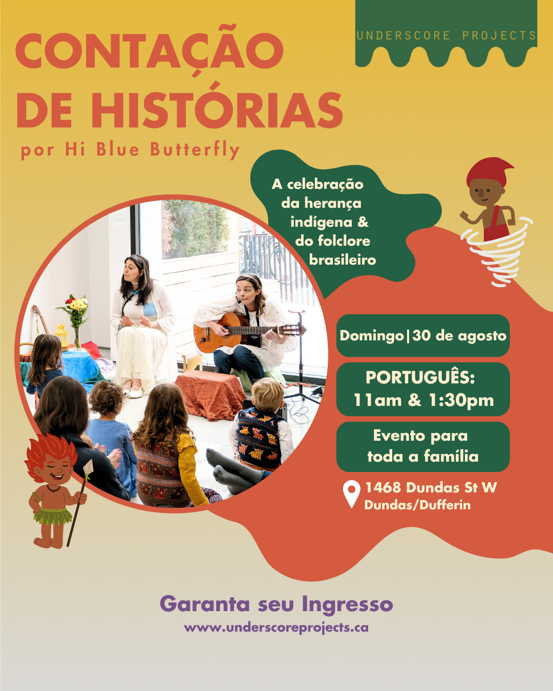 Storytelling for Kids by Hi Blue Butterfly | Contação de Histórias por Hi Blue Butterfly | Brazilian Folklore