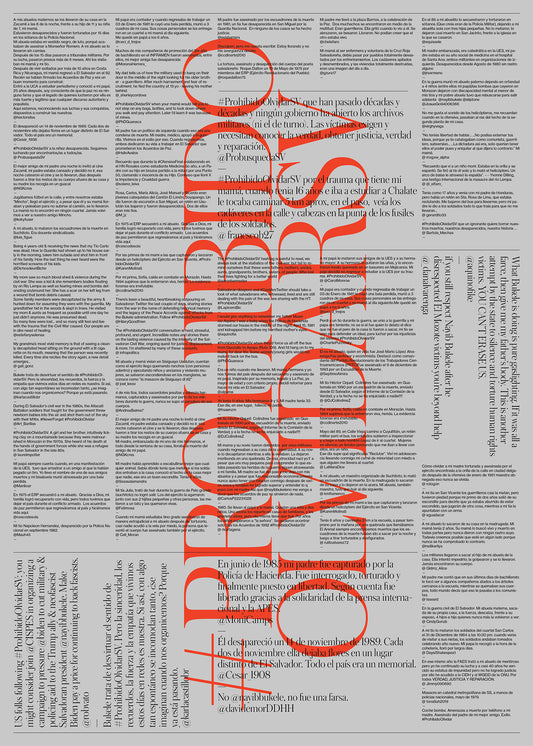 Fidel Peña | Prohibido Olvidar | Limited Edition